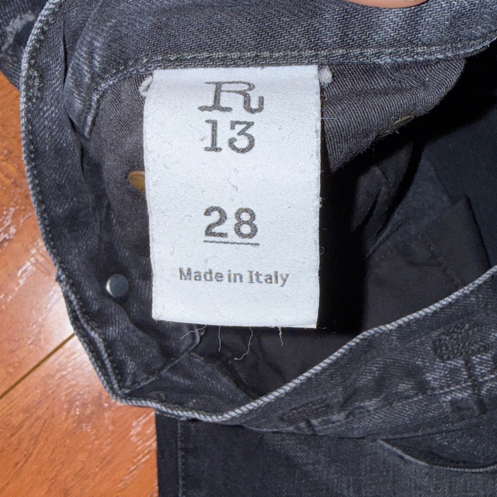R13 boyfriend jeans - Picture 3 of 4